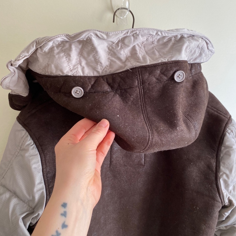 ARITZIA Community Autonomy Military Edition Fishtail Shearling *LINING ONLY* - Picture 3 of 9